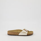 Chaussures ouvertes Sandali Madrid Birkenstock Beige Femme