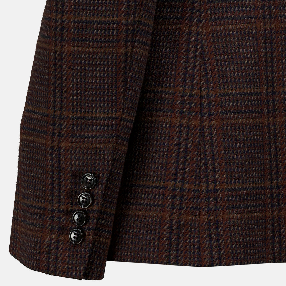Vestes Karierter Wollblazer Max Mara Marron Femme
