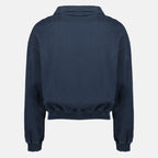Bild des dunkelblauen Sweatshirts mit Kapuze für Herren von Dior - Frühling-Sommer 2026 - Rückansicht