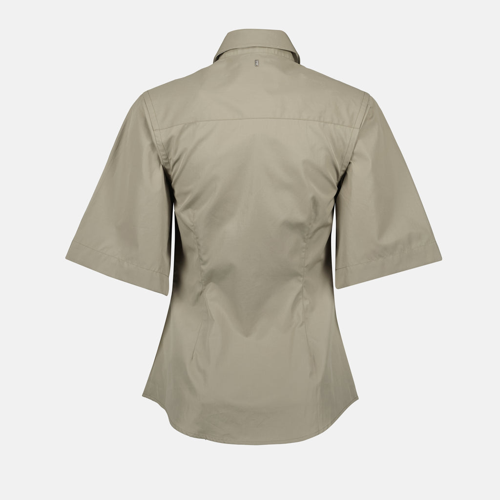 Chemises Chemise en coton Ami PARIS Gris Femme