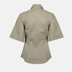 Camisas Camisa de Algodão Ami PARIS Cinza Femme