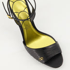 Scarpe aperte Ladycrush Sandali con Tacchi Valentino Garavani Nero Femme