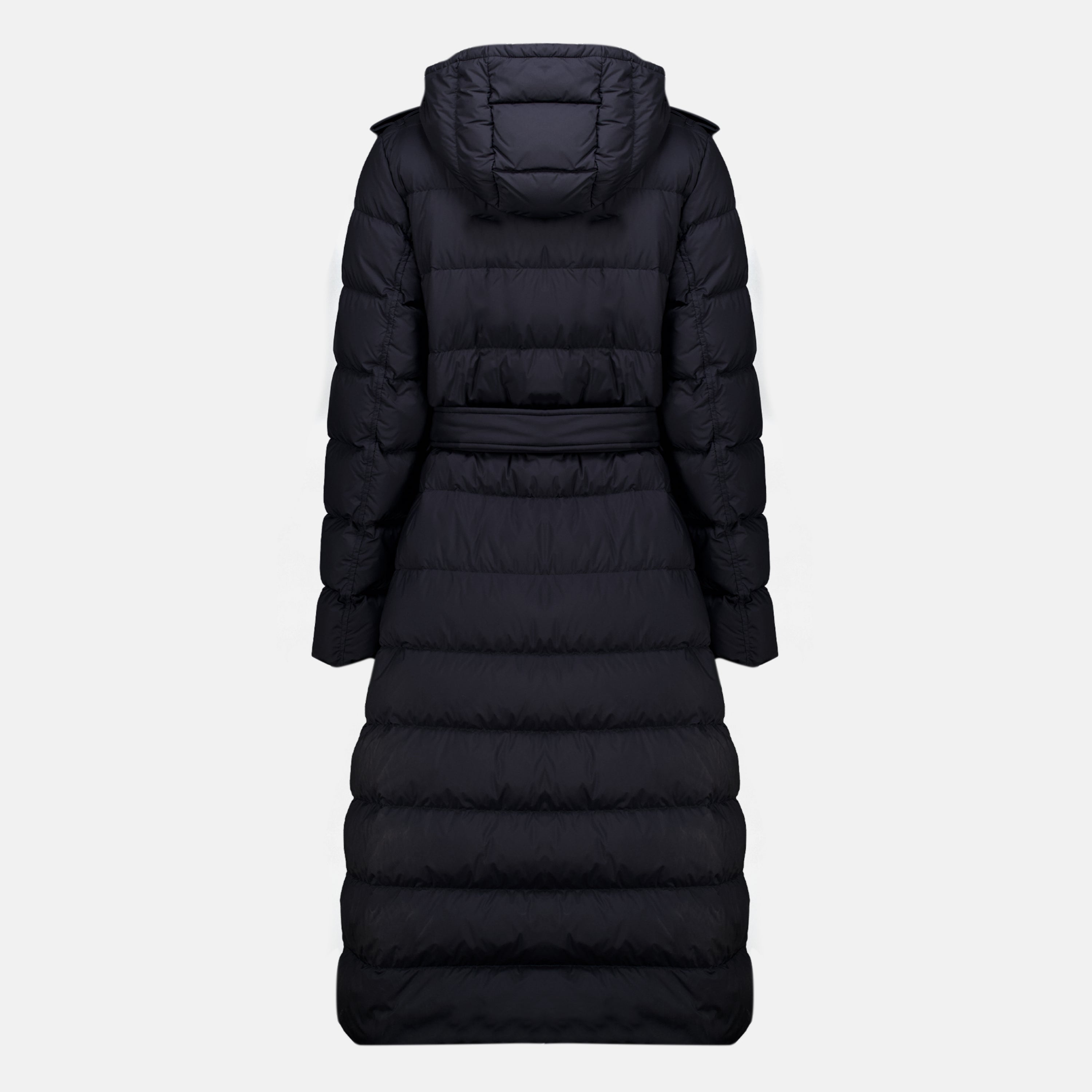 Manteaux Doudoune longue en nylon Burberry Noir Femme