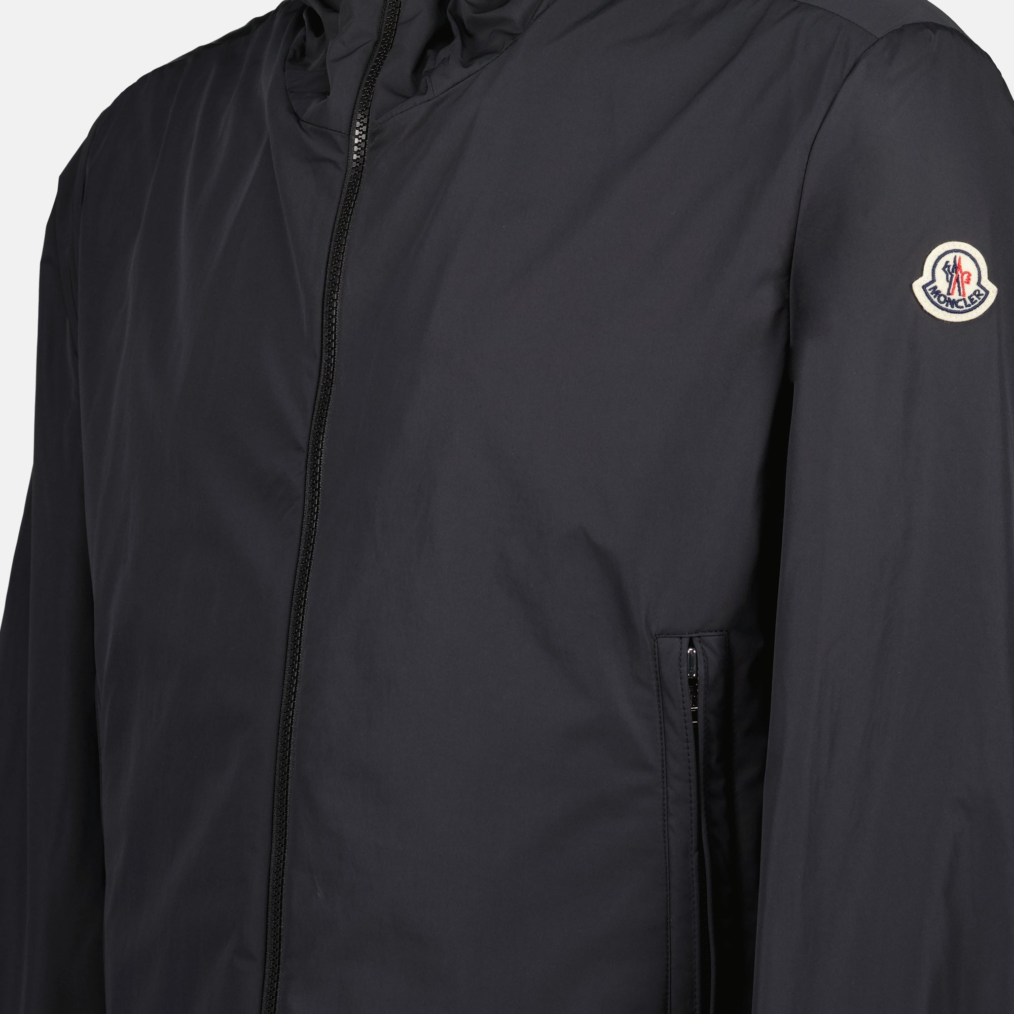 Vestes Veste Traversier Moncler Noir Homme