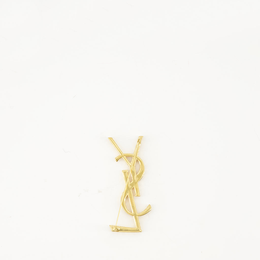 サン・ローレンブランドの女性用カサンドルブローチの記事の画像 - 2025年秋冬シーズン - 後面ビュー