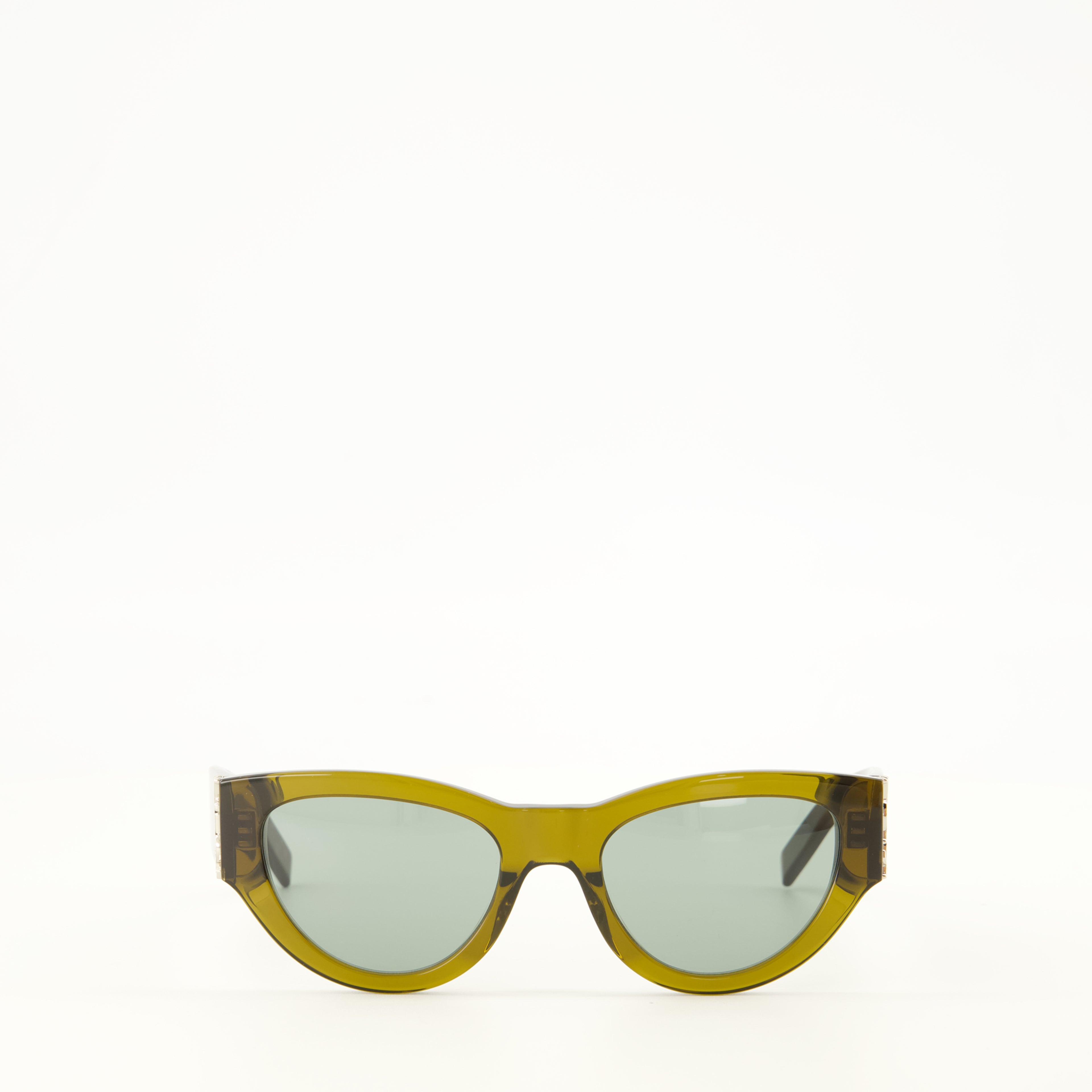 Lunettes Óculos de sol SM M94 Kaki Saint Laurent Kaki Unisexe