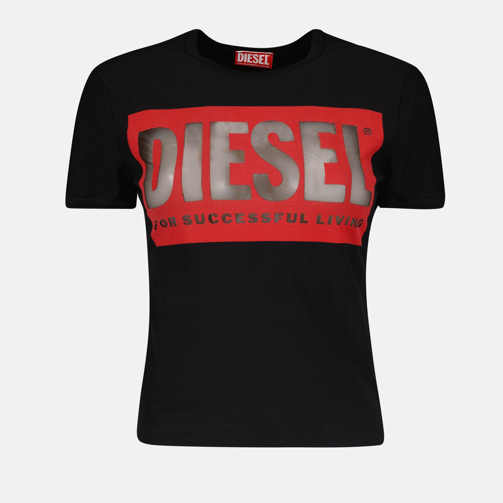Camisetas T-shirt T-Malun Diesel Preto Femme