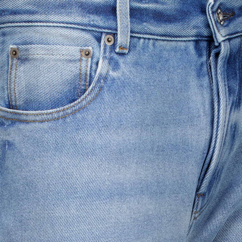 Pantalons Denims Azuis Miu Miu Bleu Femme