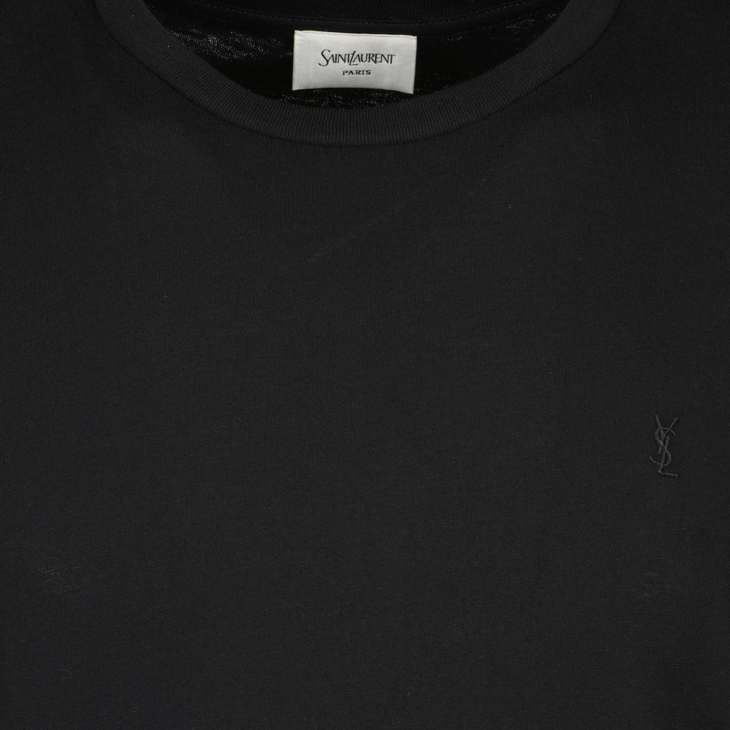 Imagen de la camiseta Cassandre de la marca Saint Laurent para Hombre - Temporada Otoño-Invierno 2025 - Vista Detallada_2