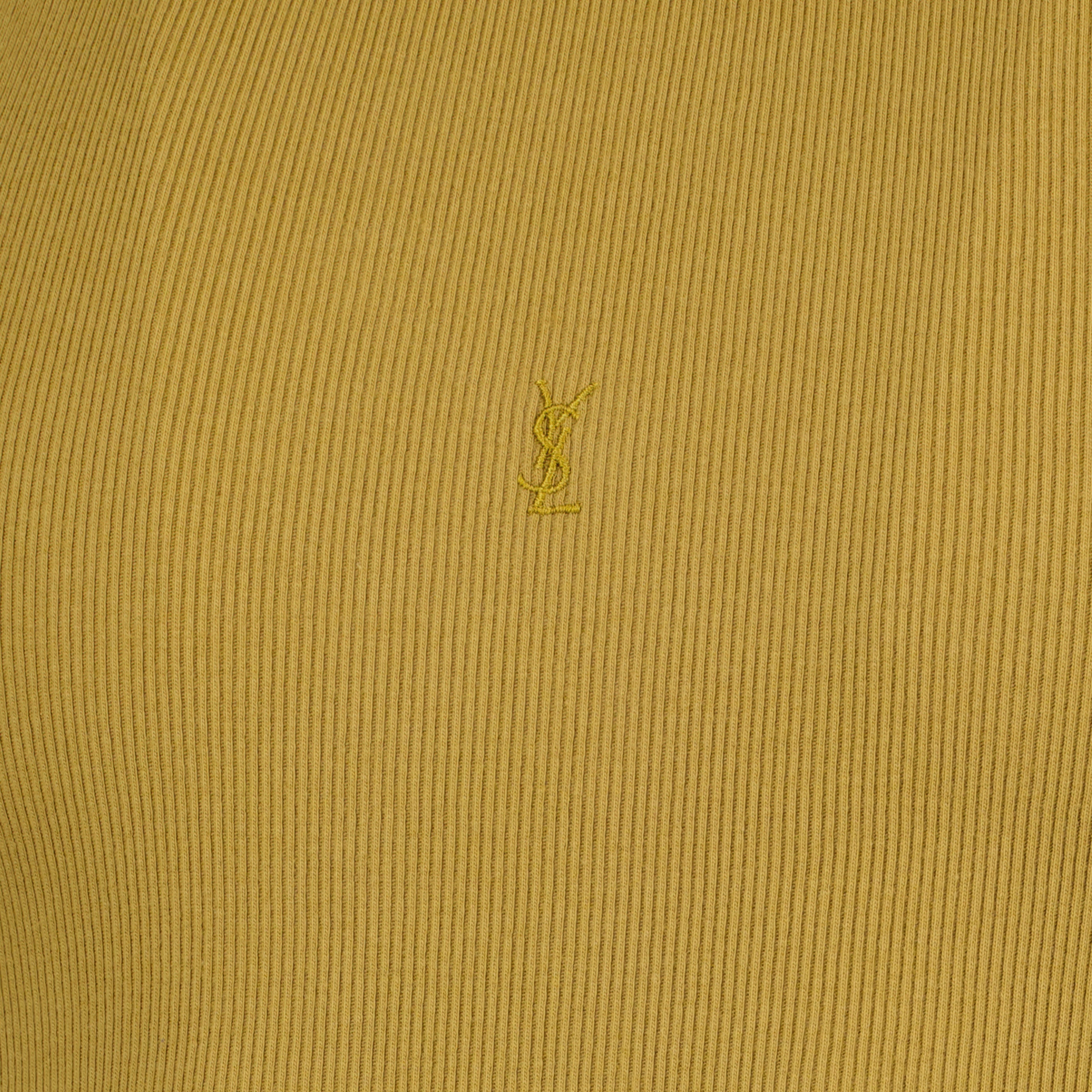 Image de l'article Débardeur Cassandre jaune de la marque Saint Laurent pour Homme - Saison Printemps-Été 2026 - Vue détaillée_1
