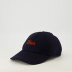 Immagine dell'articolo Cappellino ricamato blu navy del marchio Dior per Uomo - Stagione Primavera-Estate 2026 - Vista Posteriore