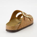 Open shoes Gray Arizona Sandals Birkenstock Brown Femme
