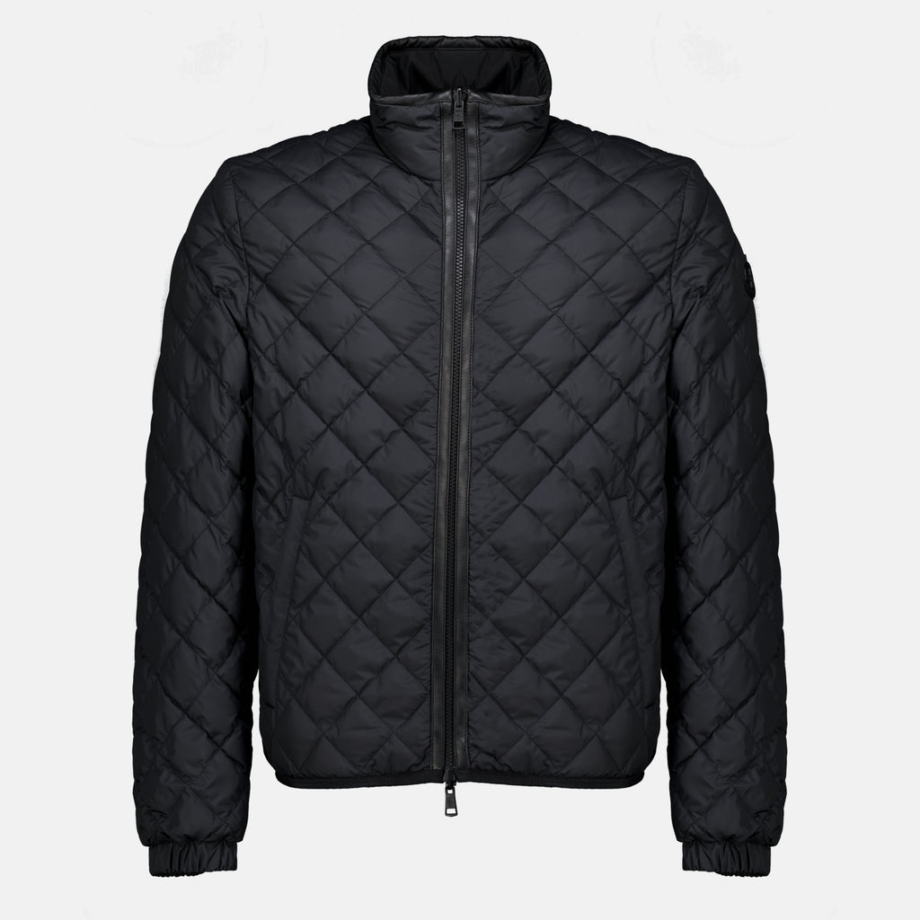 Manteaux Casaco de penas Delviane Reversível Preto Moncler Noir Homme