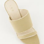 Offene schuhe Garnett Mules Iro Beige Femme