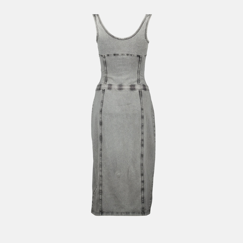 Vestidos Robe D-inny Diesel Cinza Femme