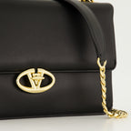 Umhängetaschen VLogo Locker Bag Valentino Garavani Schwarz Femme