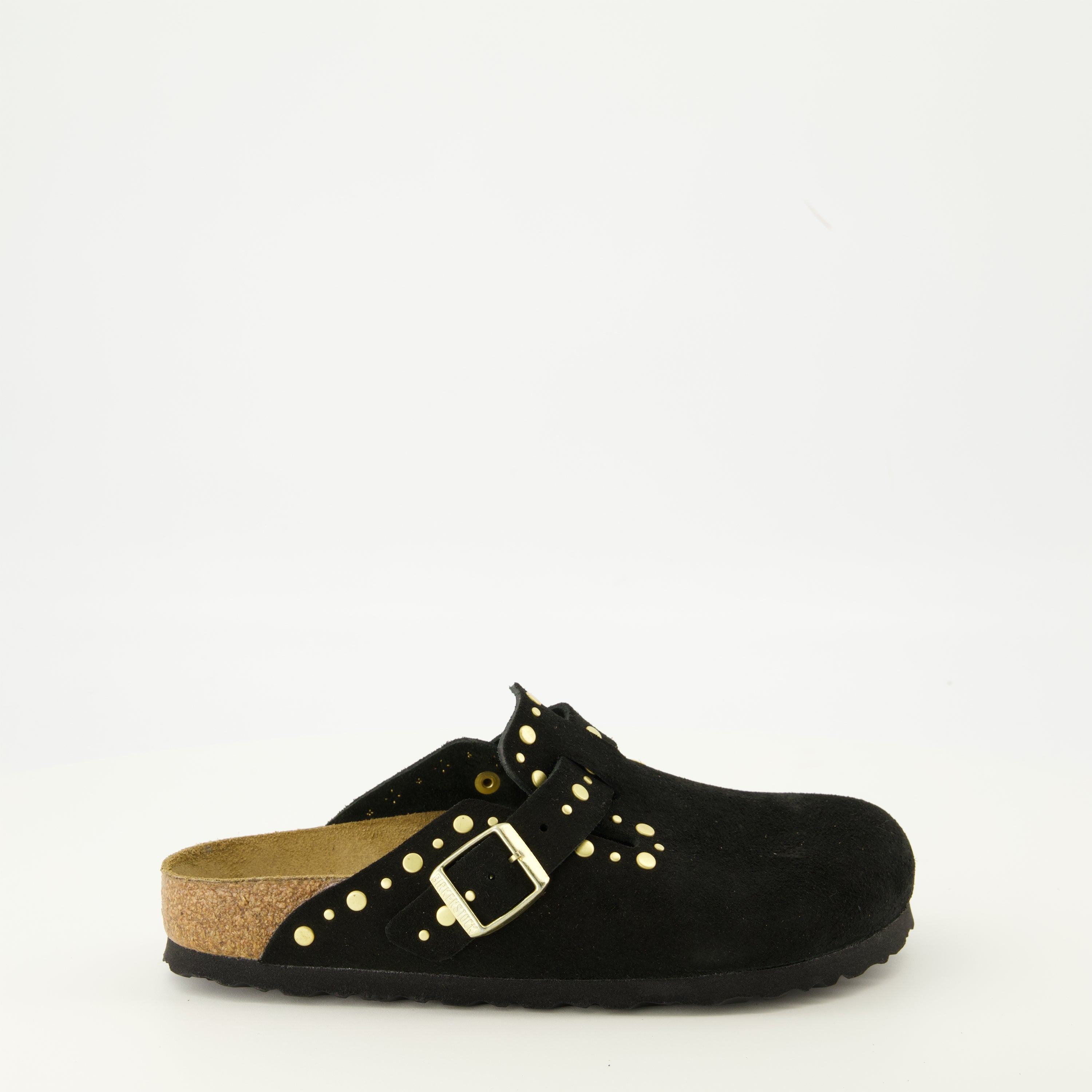 Imagen de las sandalias Boston Rivet de la marca Birkenstock para mujer - Temporada Otoño-Invierno 2025 - Vista lateral derecha