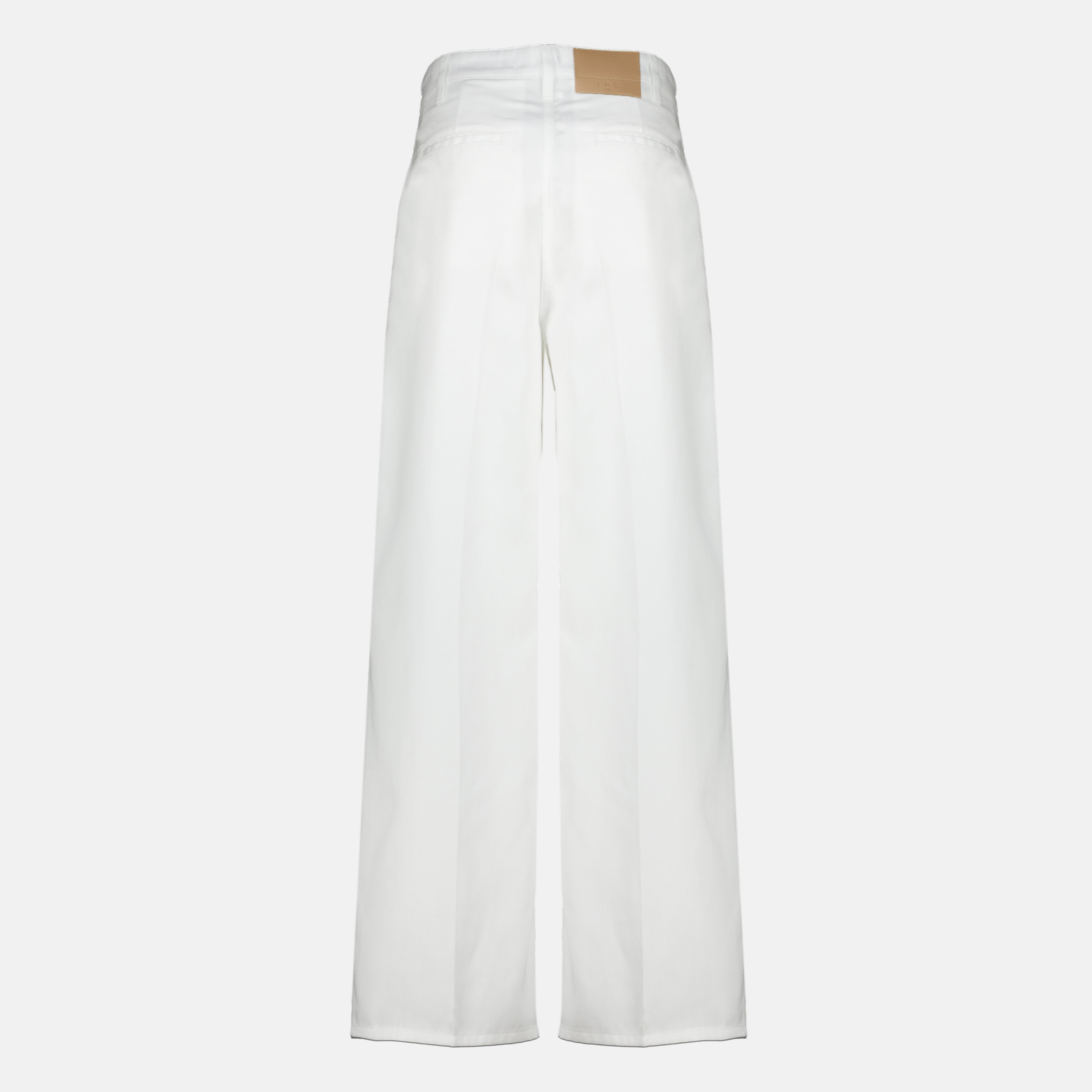Pantalons Pantaloni Fluidi Ampi Bianchi Iro Blanc Femme