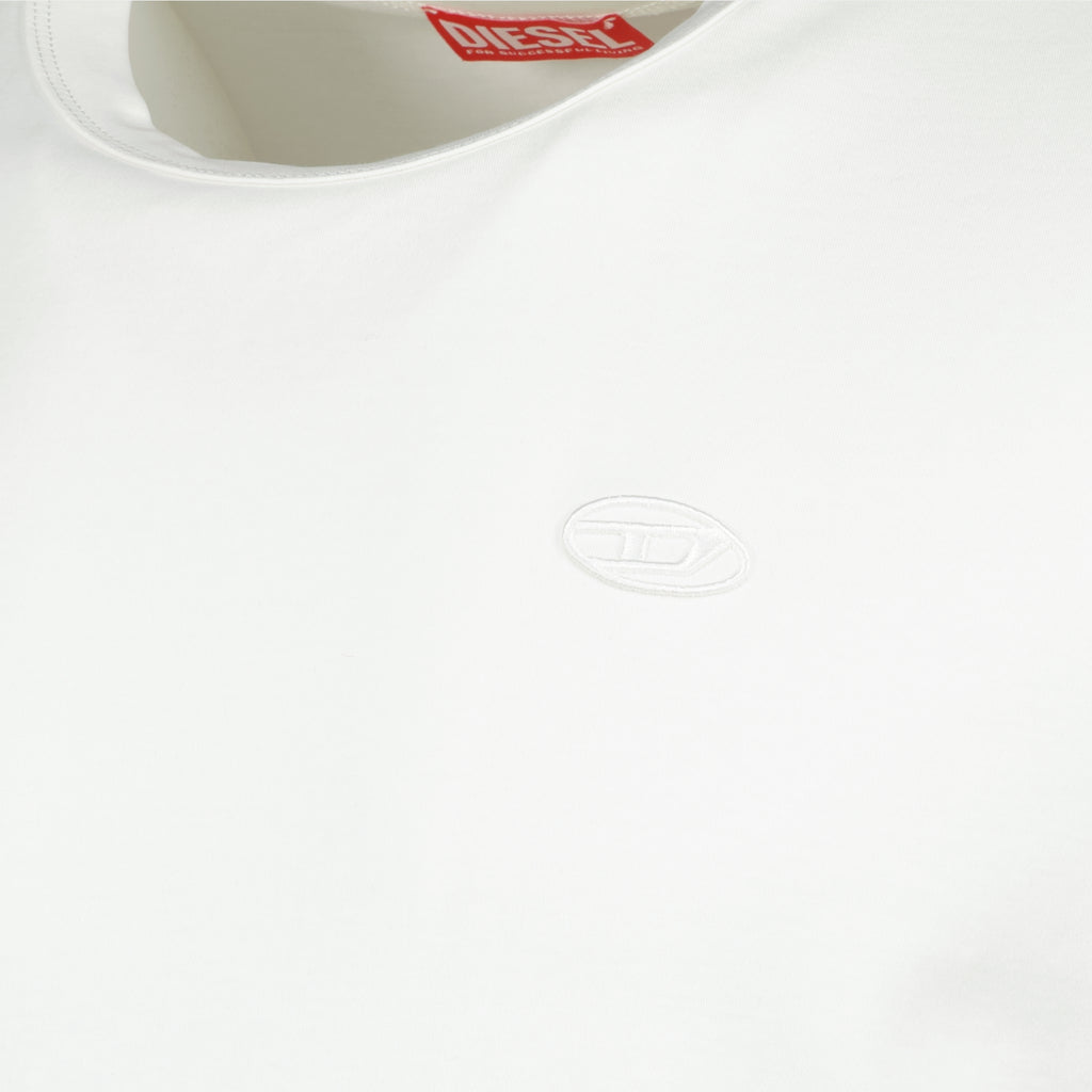 T-shirts T-shirt blanc T-Adjust-Slits Diesel Blanc Homme