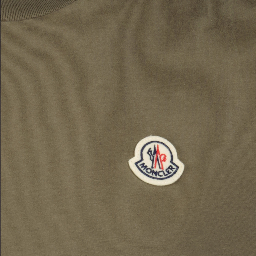 T-shirts Lot de 3 t-shirt à logo Moncler Kaki Homme