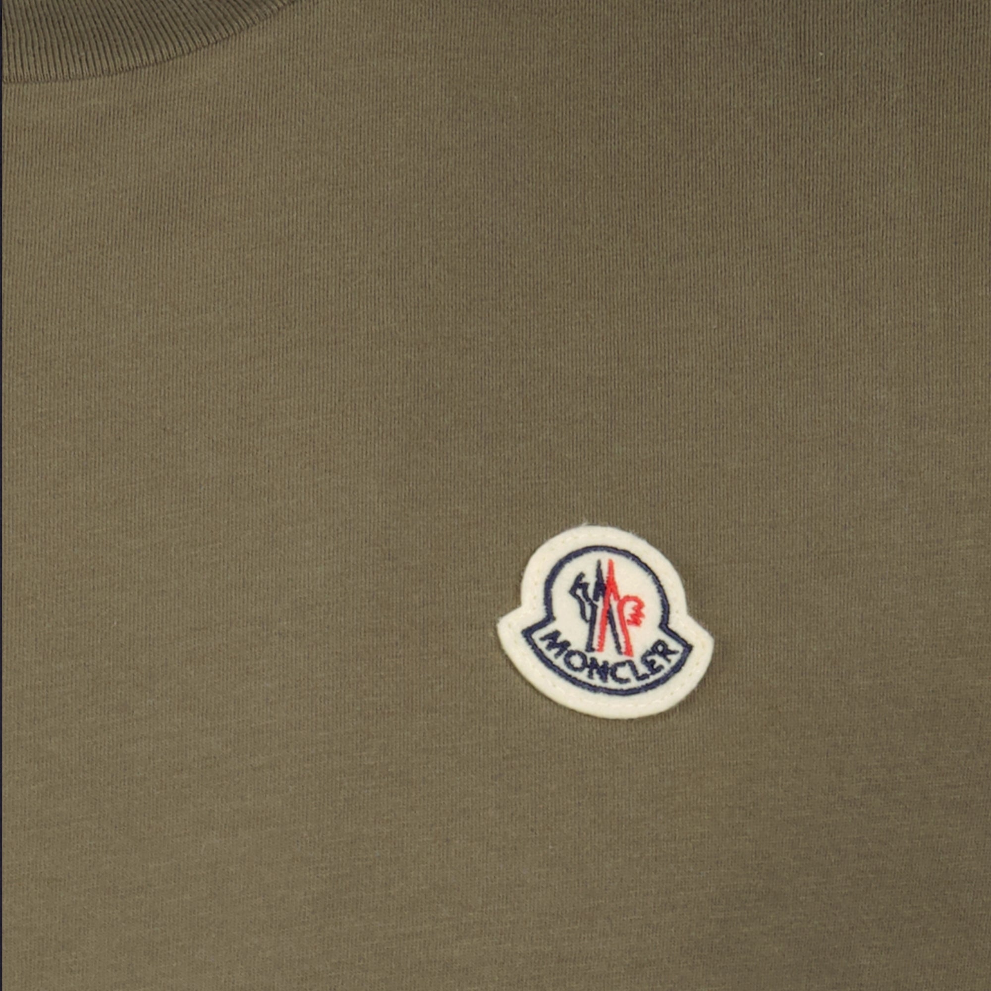 T-shirts Lot de 3 t-shirt à logo Moncler Kaki Homme