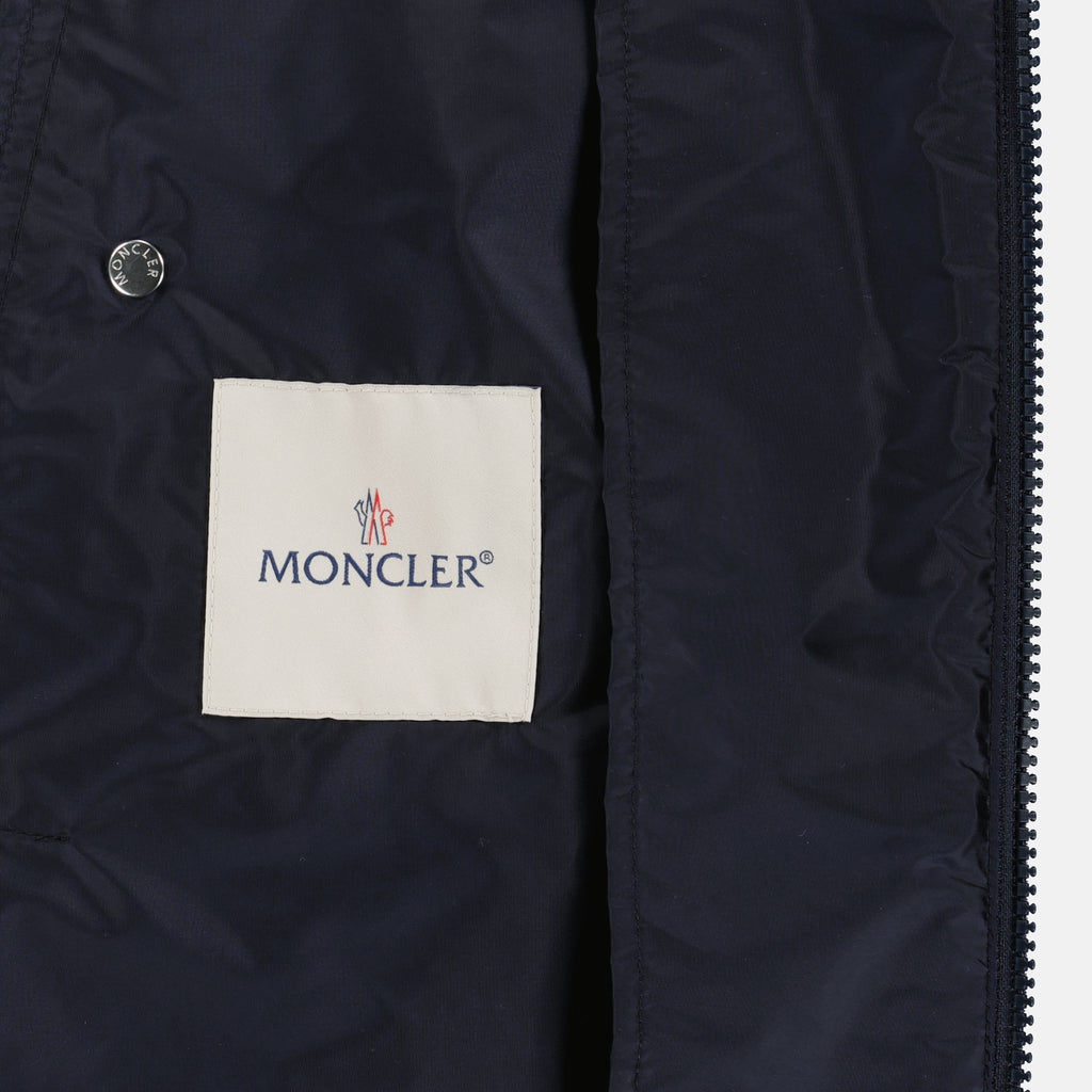 Image de l'article Coupe-vent Grimpeurs bleu marine de la marque Moncler pour Homme - Saison Printemps-Été 2026 - Vue détaillée_2