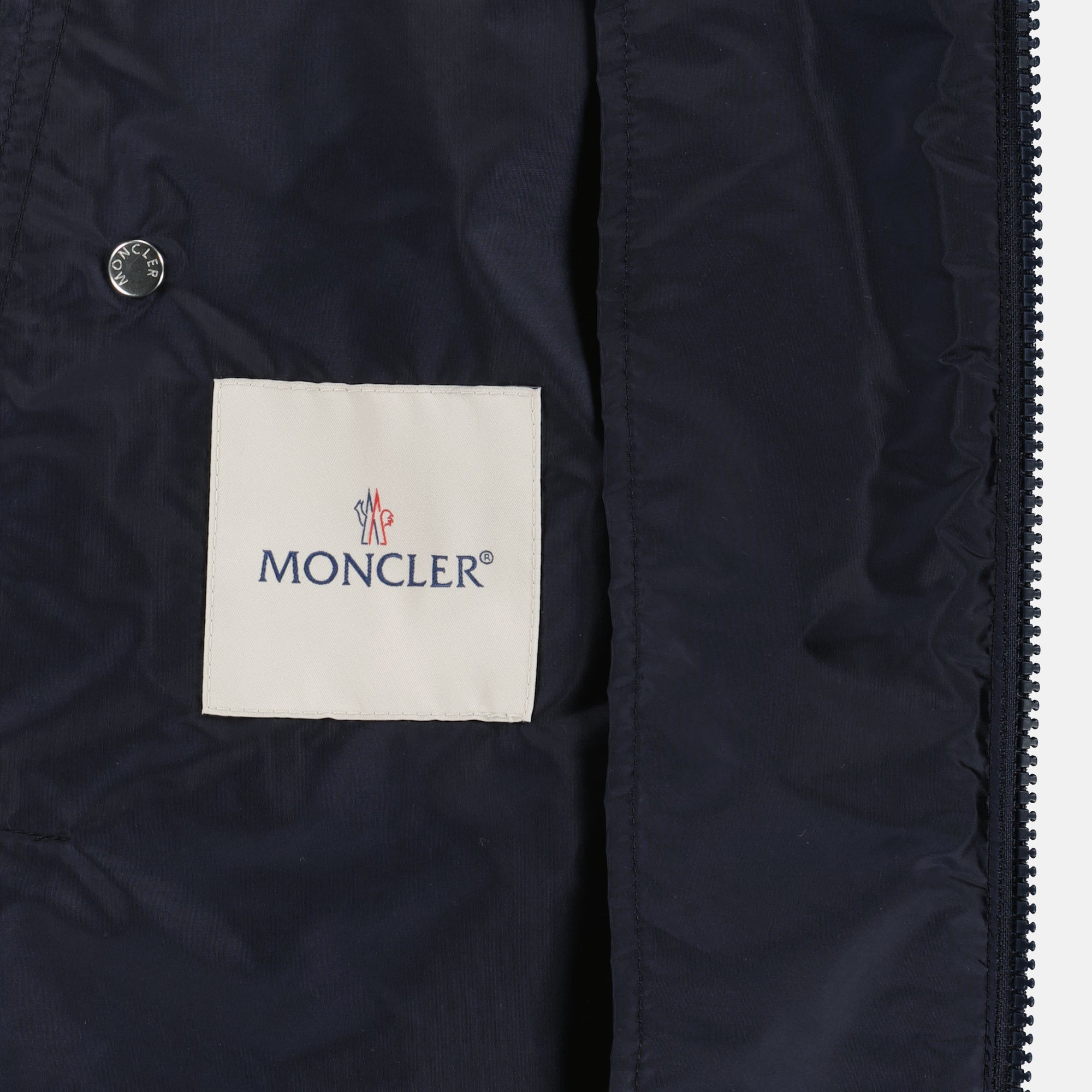 Image de l'article Coupe-vent Grimpeurs bleu marine de la marque Moncler pour Homme - Saison Printemps-Été 2026 - Vue détaillée_2