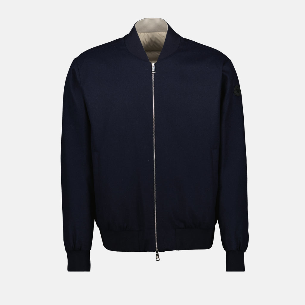Vestes Bomber réversible Villerest Moncler Bleu foncé Homme