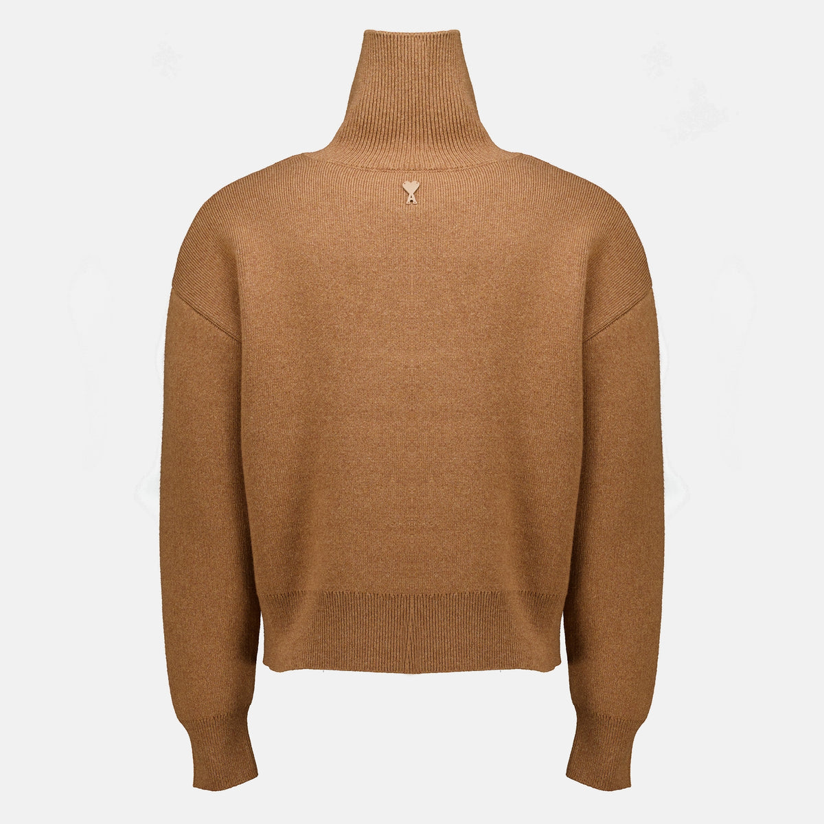Sweatshirts Beige High Neck Sweater Ami PARIS Beige Unisexe