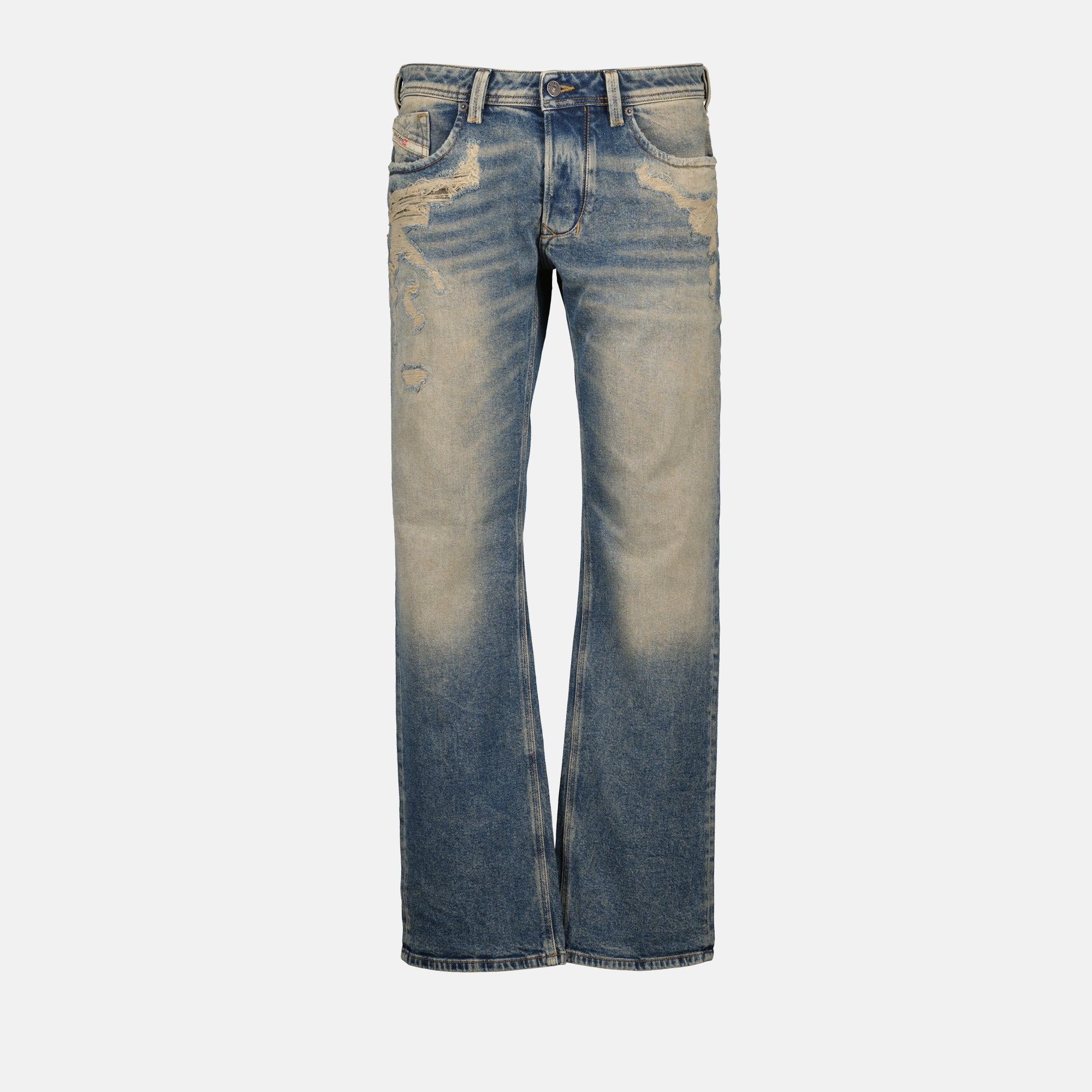Pantalons Jean droit 1985 Diesel Bleu Homme