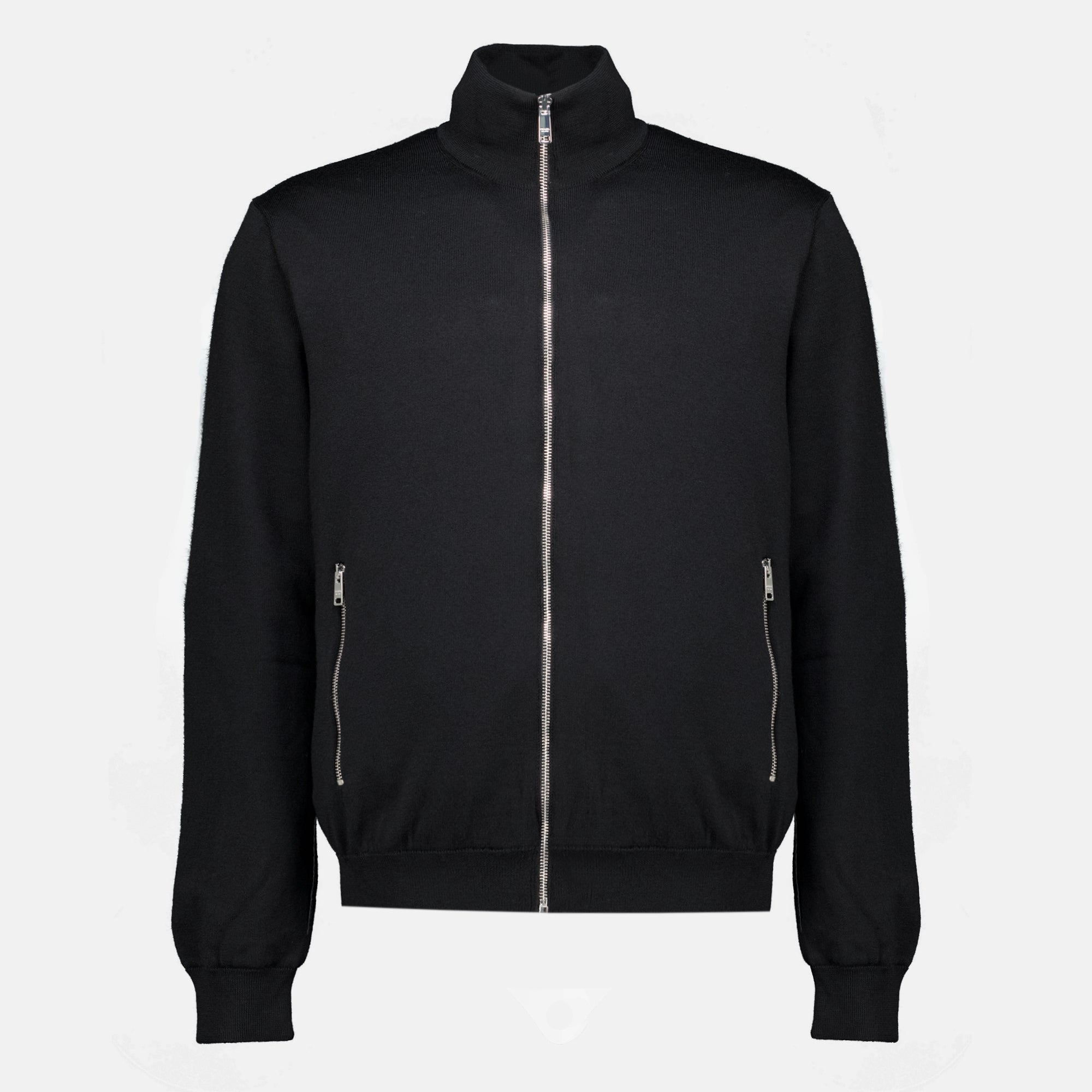 Vestes Veste zippée réversible noir Prada Noir Homme