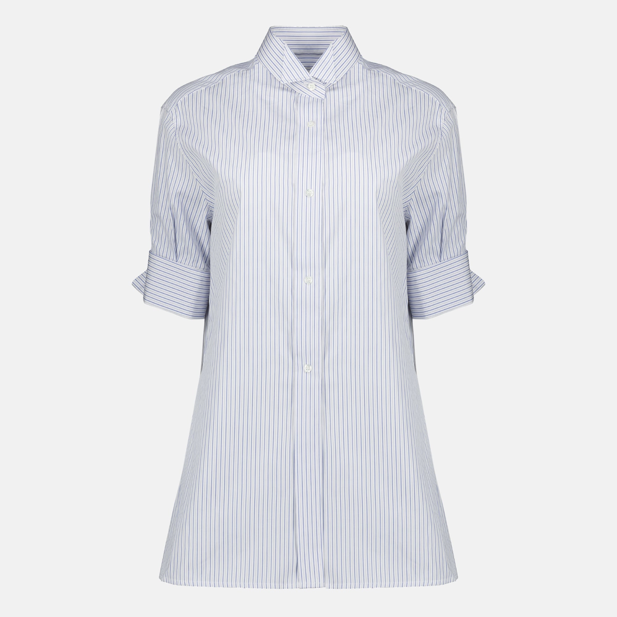 Chemises Camicia Blu a Righe Maison Margiela Bleu Femme