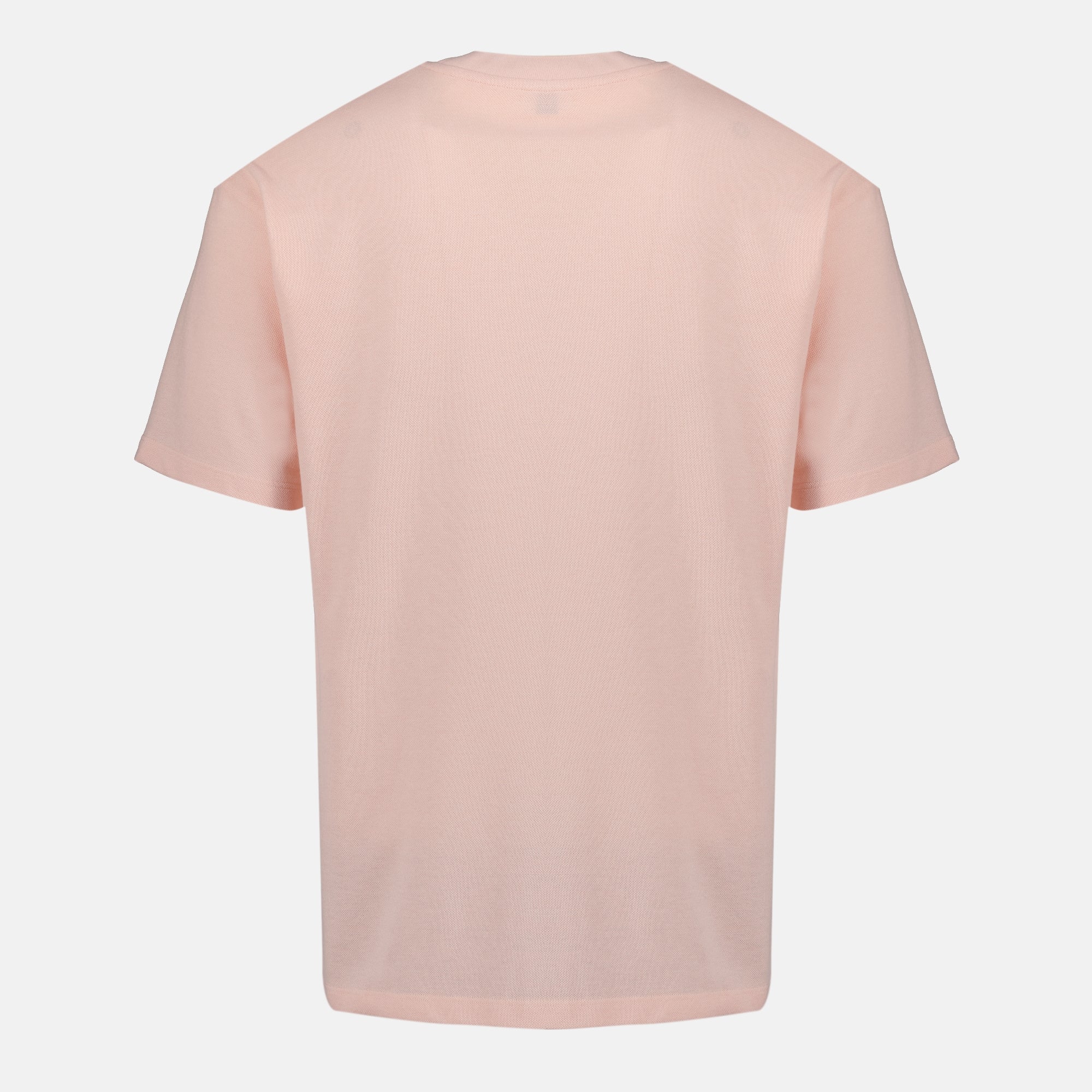 サン・ローランブランドの男性用YSLピンクTシャツの画像 - 2026年春夏 - 後ろからのビュー