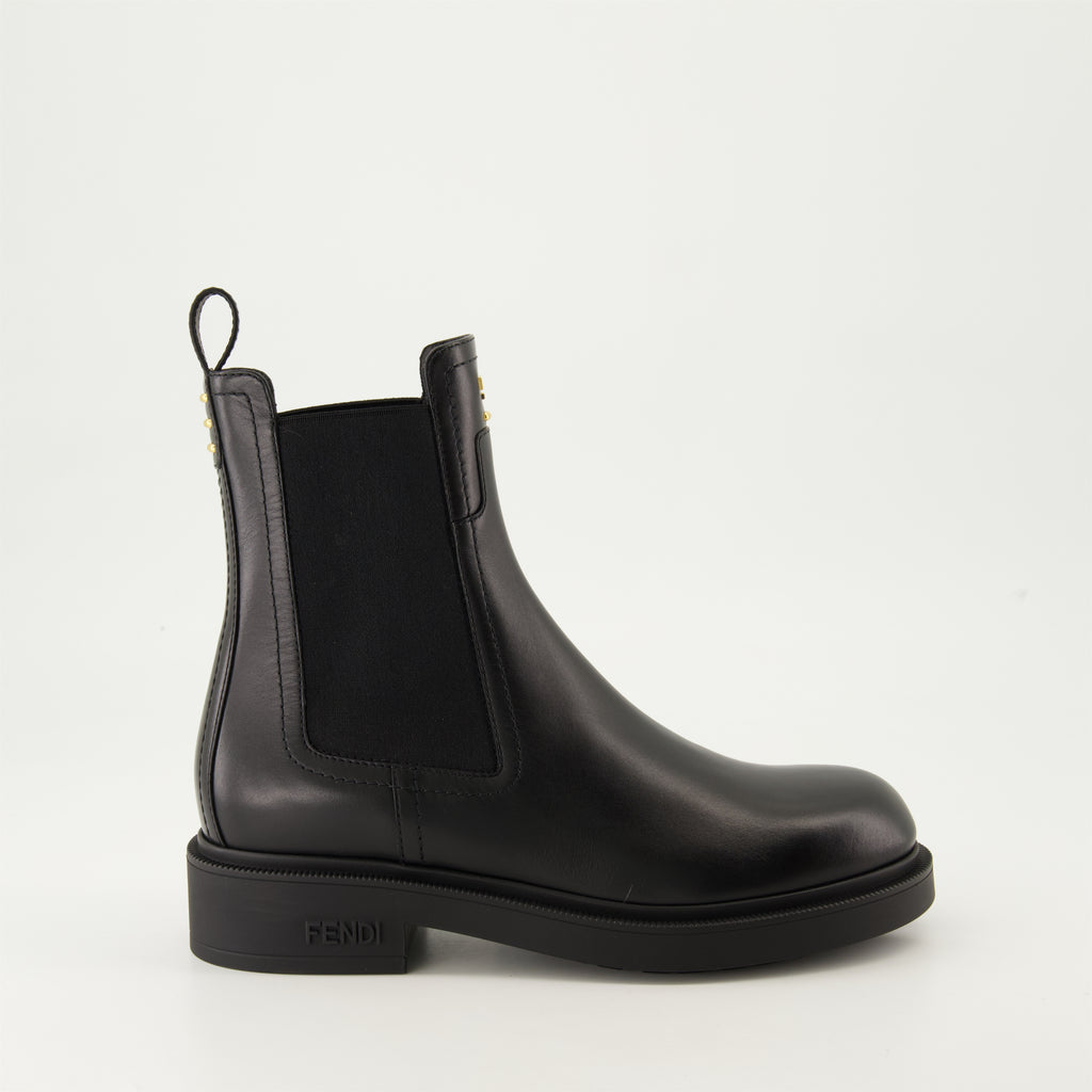 Ankle boots Bottines Fendi Filo Fendi Black Femme