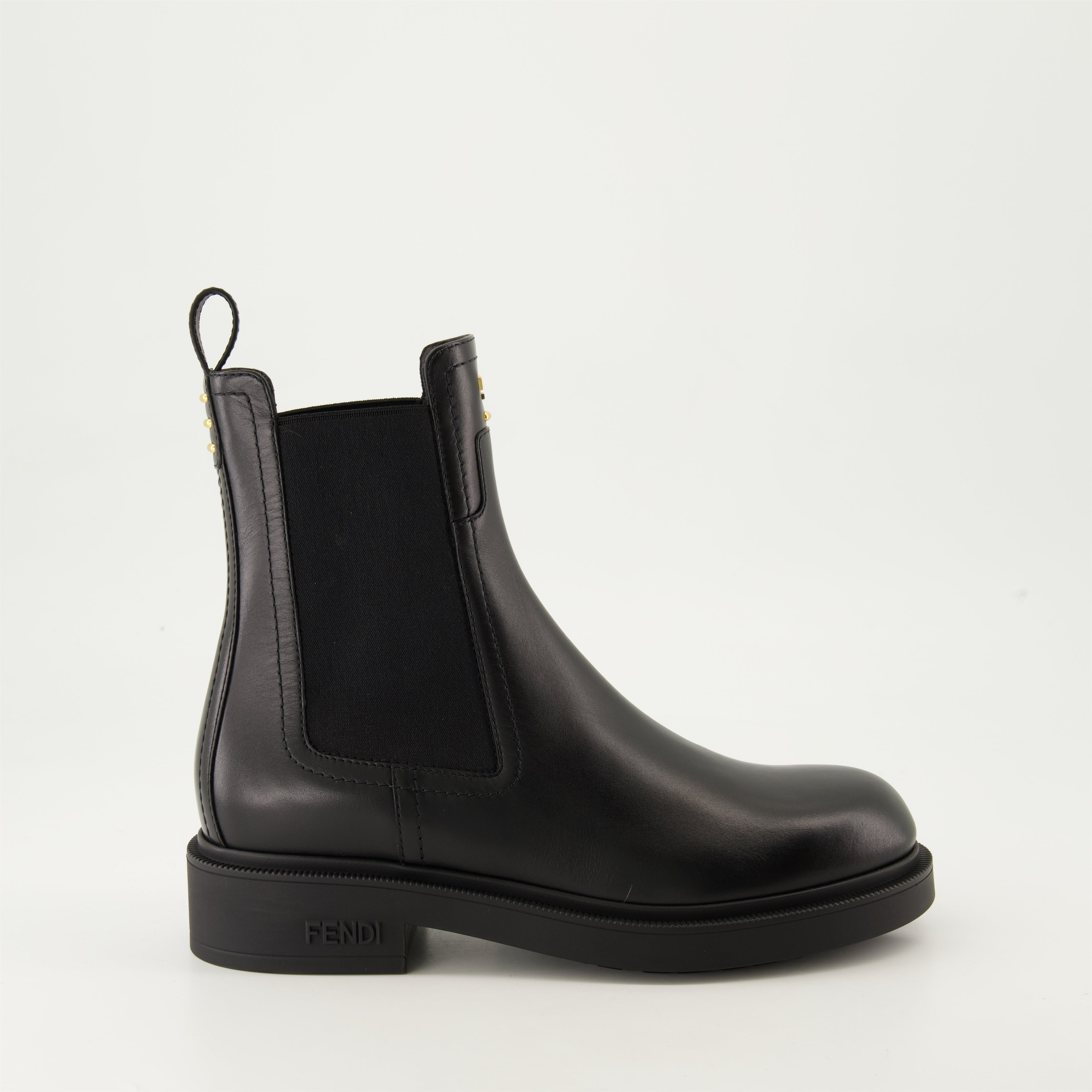 Ankle boots Bottines Fendi Filo Fendi Black Femme