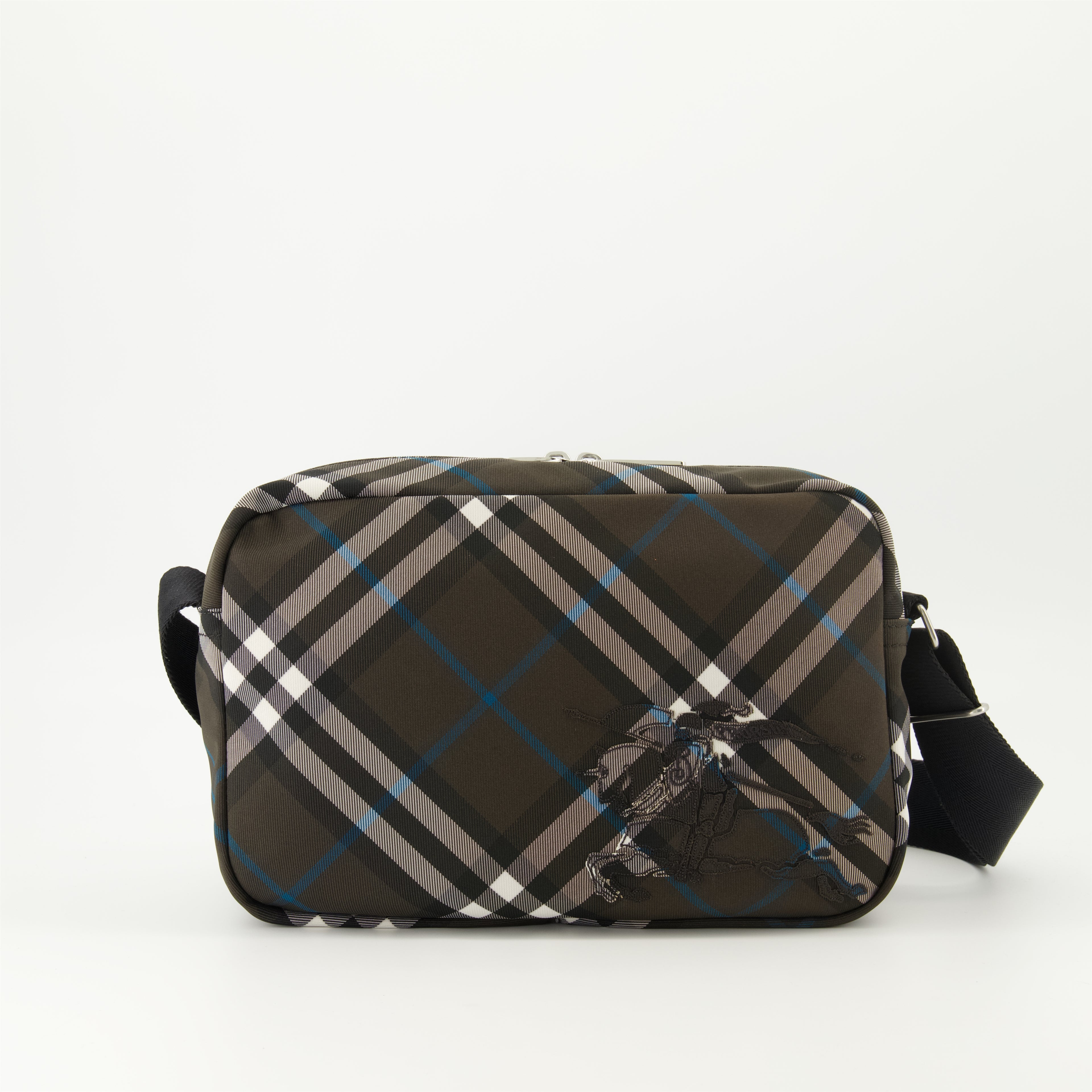 Sacs bandoulière Sac à carreaux Check Burberry Marron Homme