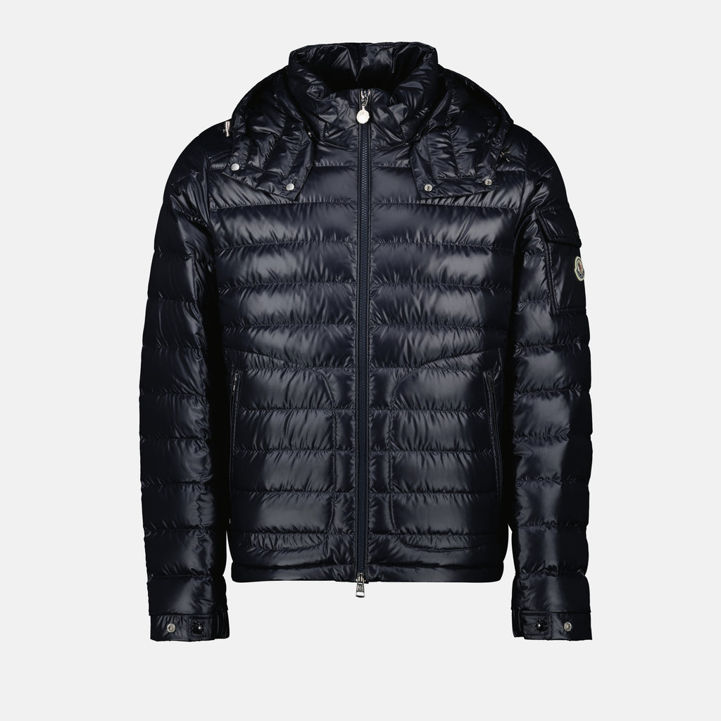 Manteaux Doudoune matelassée Lauros Moncler Bleu foncé Homme
