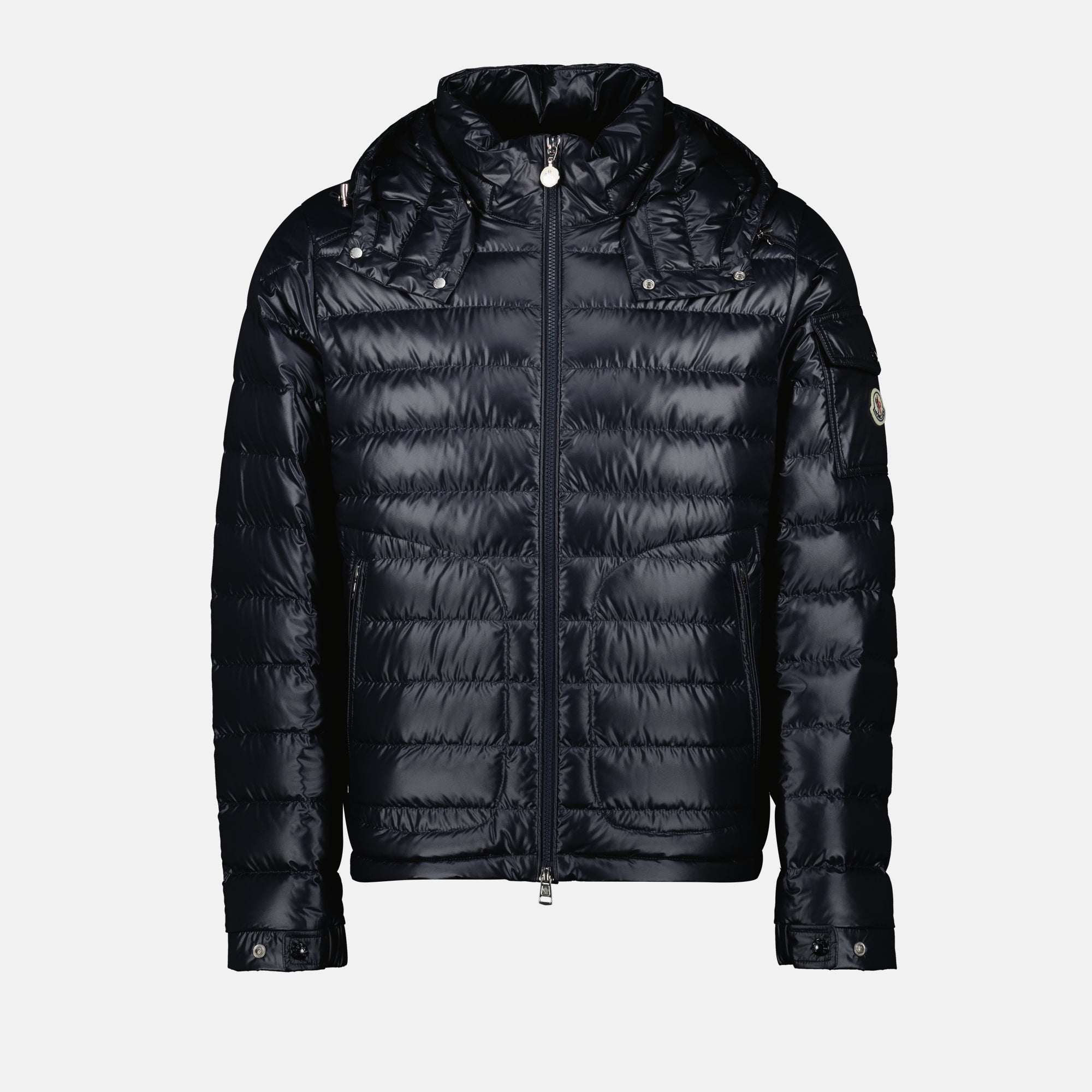 Manteaux Doudoune matelassée Lauros Moncler Bleu foncé Homme
