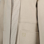 Imagen del Parka de Lana FF de Fendi para Mujer - Otoño-Invierno 2025 - Vista Detallada_1