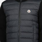 Image de l'article Cardigan zippée en coton noir de la marque Moncler pour Homme - Saison Printemps-Été 2026 - Vue détaillée_2