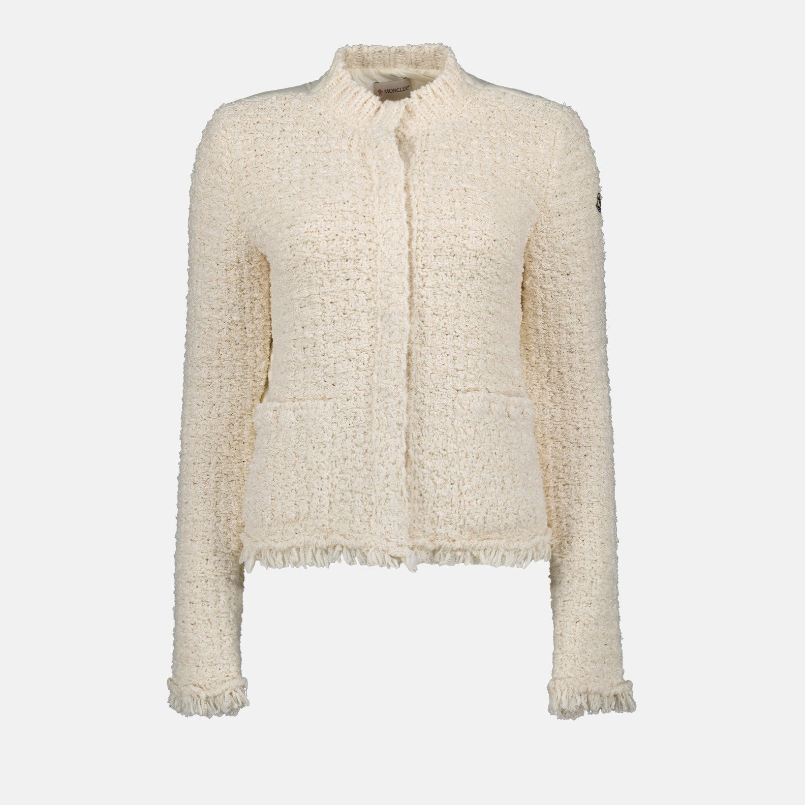 Maille Cardigan en maille Moncler Beige Femme