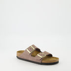 Offene schuhe Arizona Sandalen Birkenstock Lila Femme