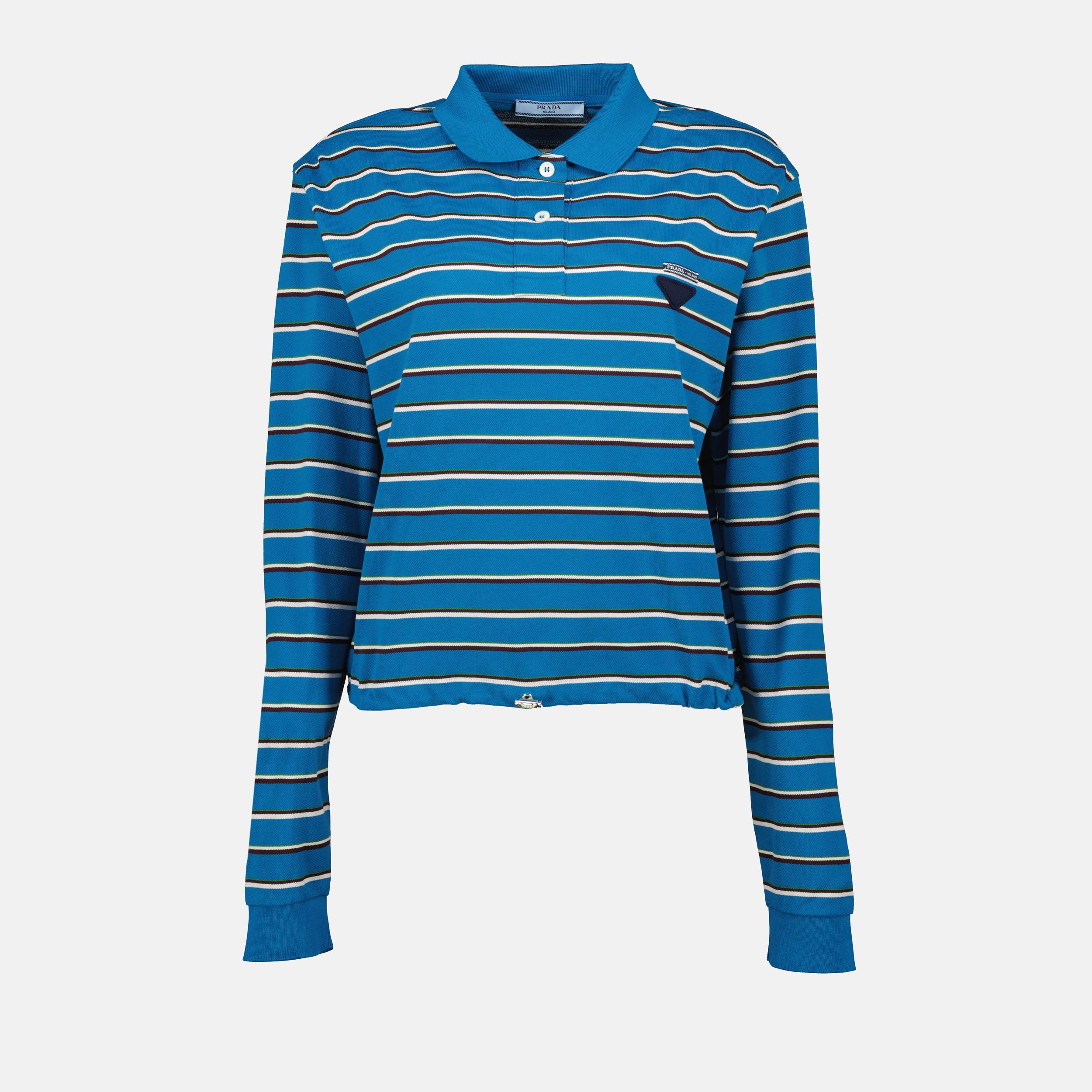 Polos Polo rayé Prada Azul Femme