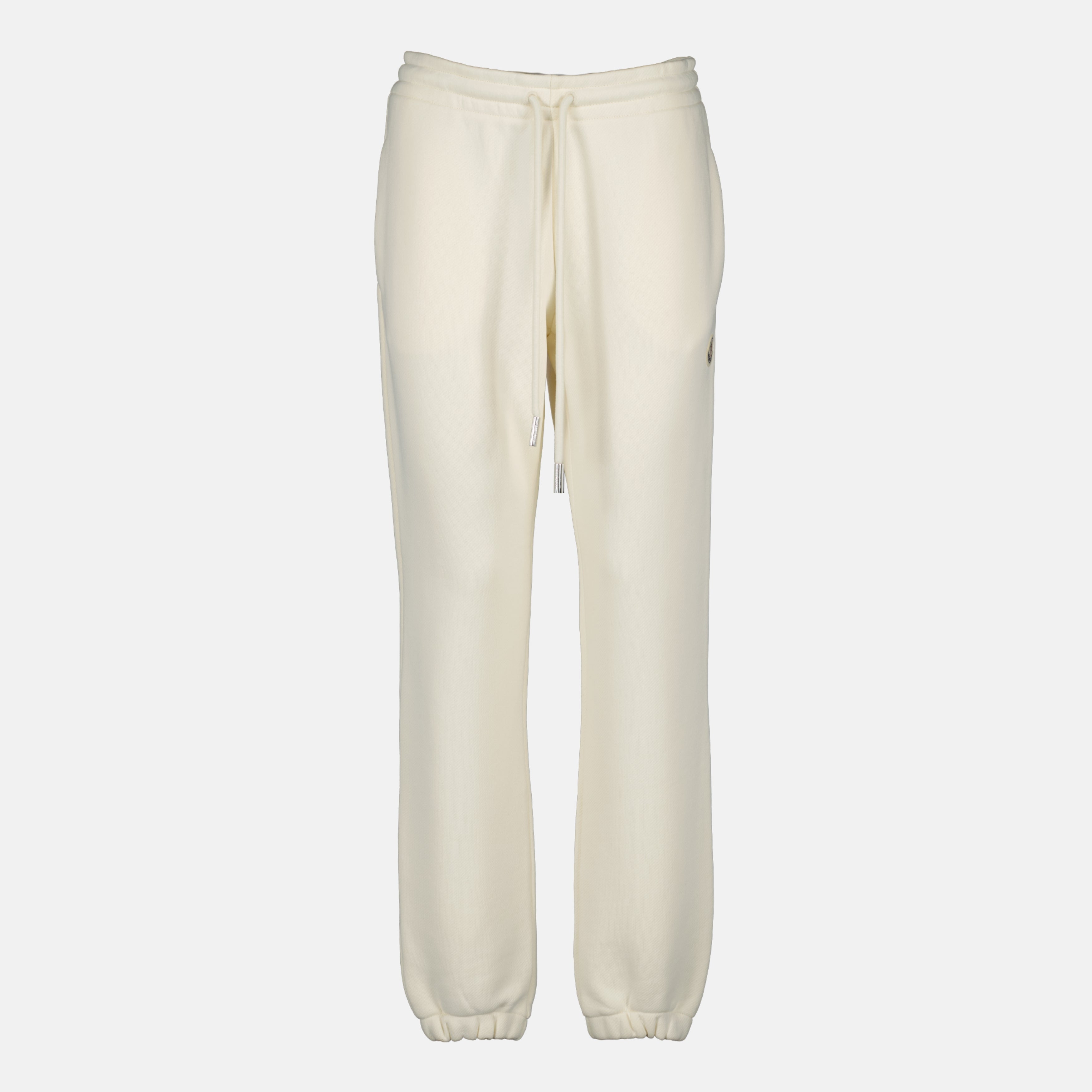 Pantalons Pantalon de survêtement Moncler Blanc Femme