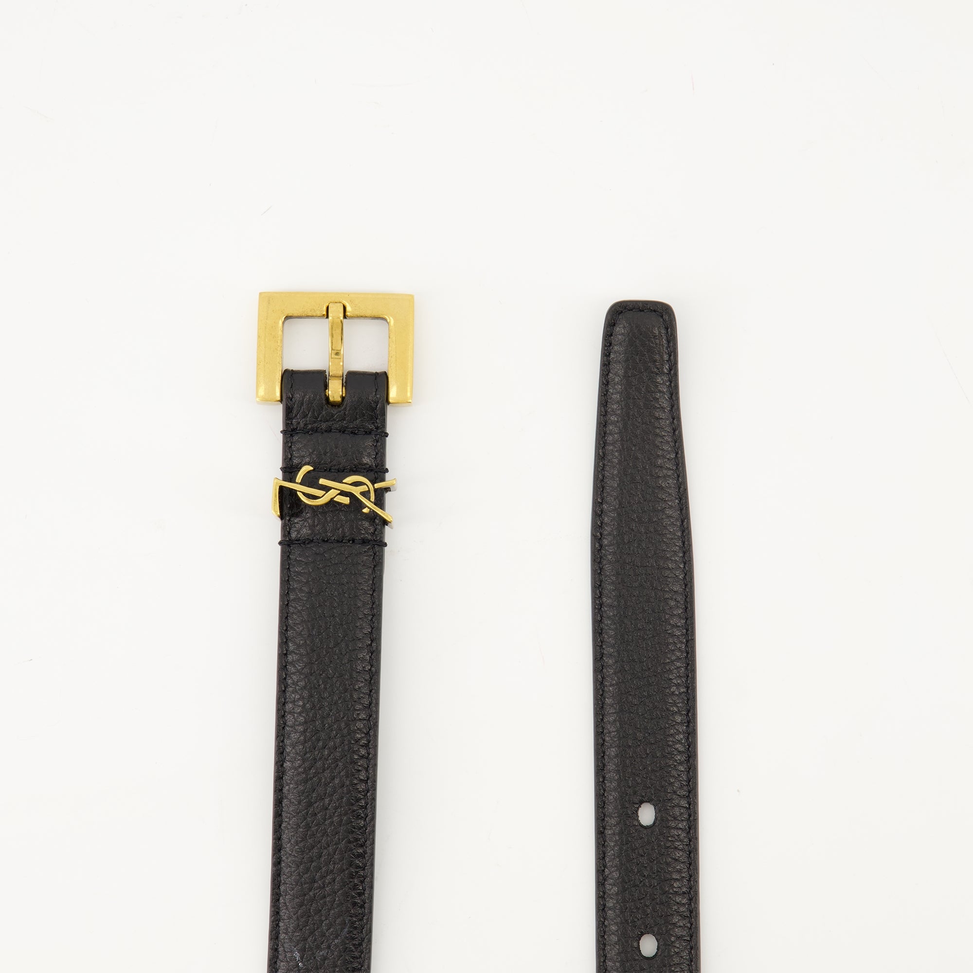 Image de l'article Ceinture Cassandre de la marque Saint Laurent pour Femme - Saison Automne-Hiver 2025 - Vue détaillée_3
