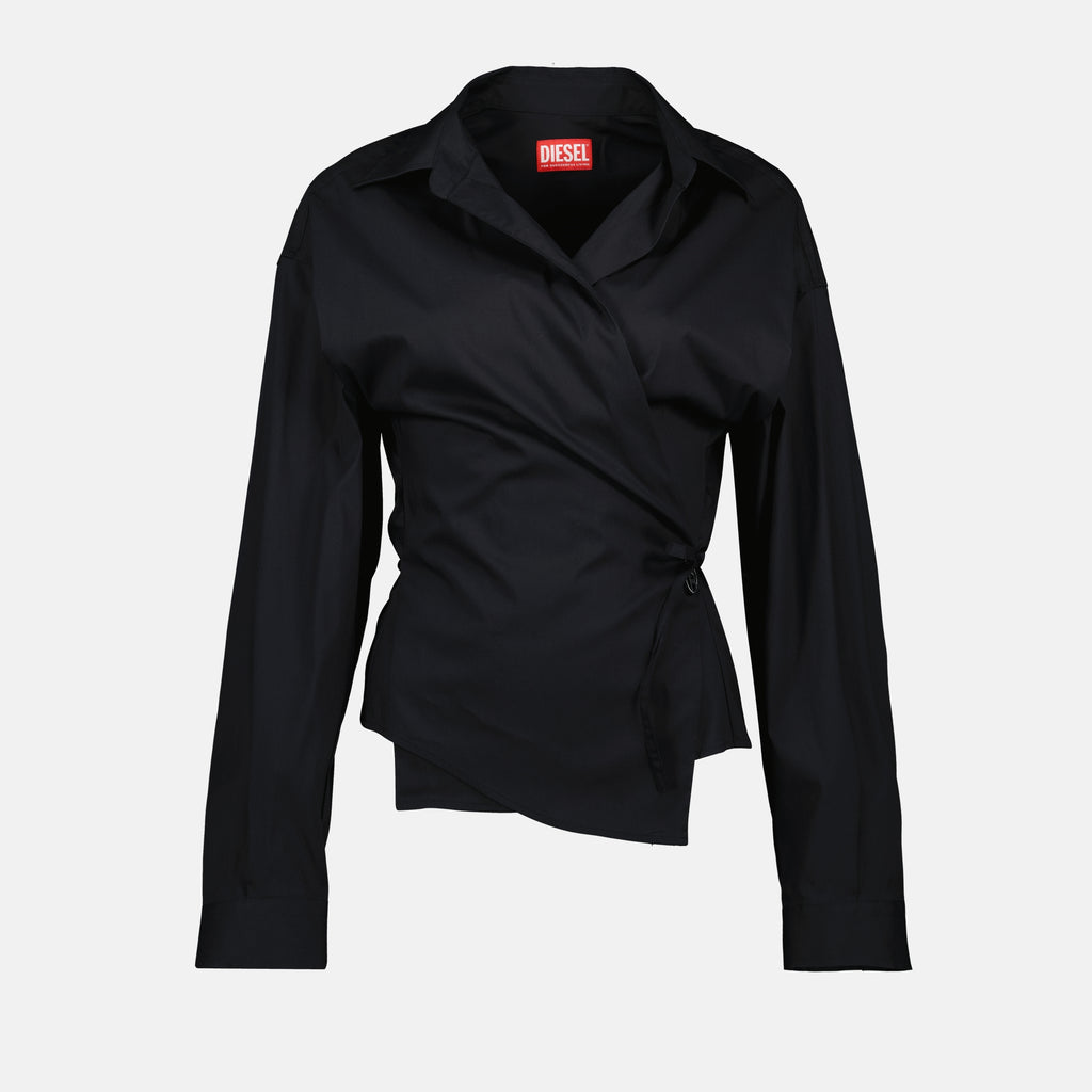 Hemden C-Delphi Shirt Diesel Schwarz Femme