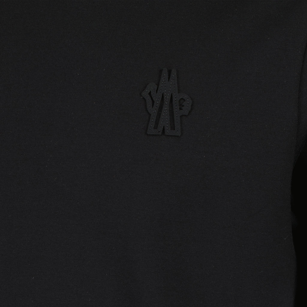 T-shirts Conjunto de tres camisetas de algodón en negro, beige y caqui Moncler Grenoble Multicolore Homme