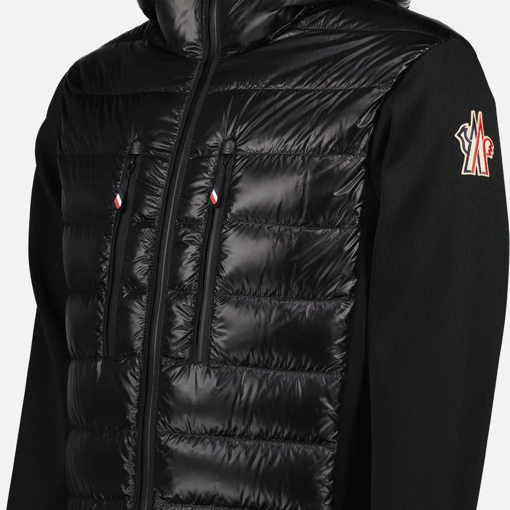Vestes Veste bi-matière Moncler Grenoble Noir Homme