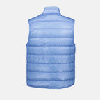 Vestes Doudoune sans manches Gui Moncler Bleu Homme