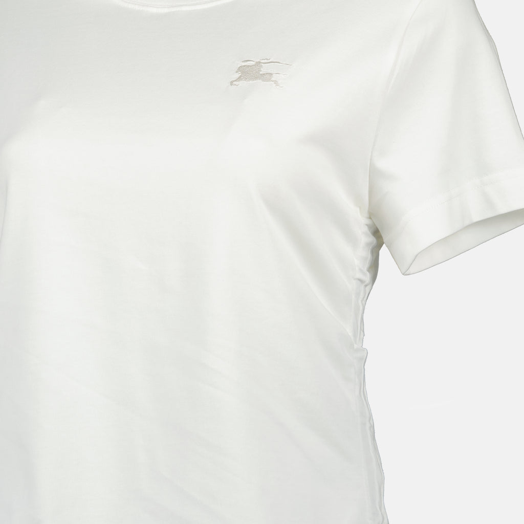 T-shirt T-shirt Festival Burberry Bianco Donne